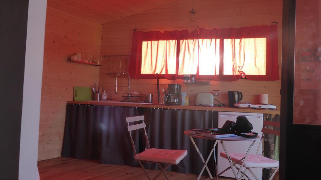 La Cabane Perchee Du Faucon Frechou-Frechet Buitenkant foto